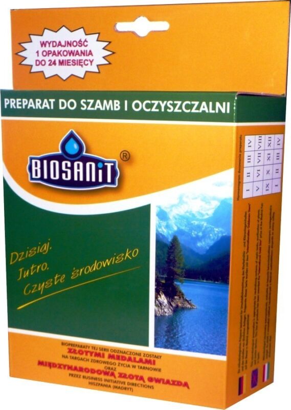 Biosanit do Szamb i Oczyszczalni 250g