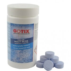 Chlor do Basenu NIEBIESKIE TABELTKI 20g Chlortix Multi Blue 1kg