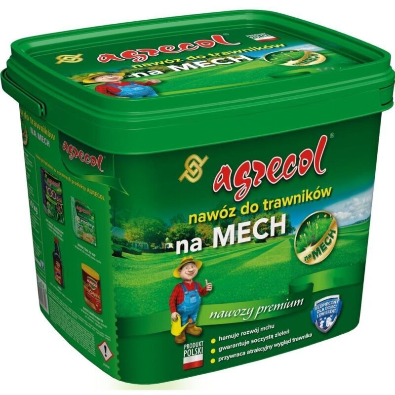 Nawóz do Trawników w Mchem 5kg Agrecol