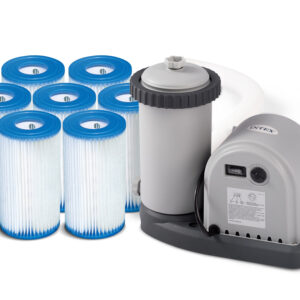 Pompa filtrująca do basenów 5678L/h INTEX 28636 / 29000 + 7 filtrów!
